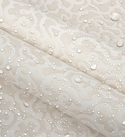Zircon Beige Abstract Scroll Wallpaper 317010