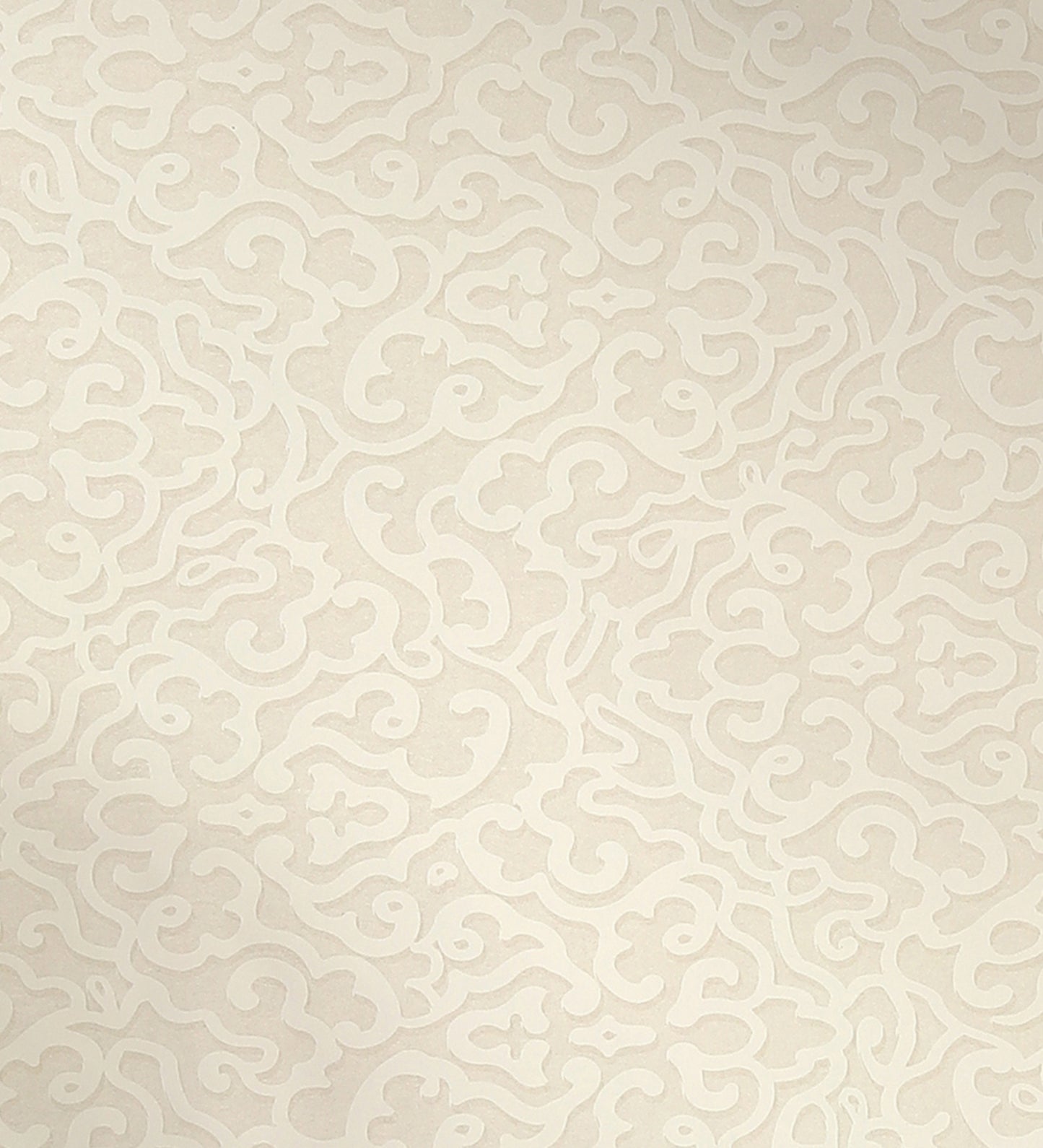 Zircon Beige Abstract Scroll Wallpaper 317010