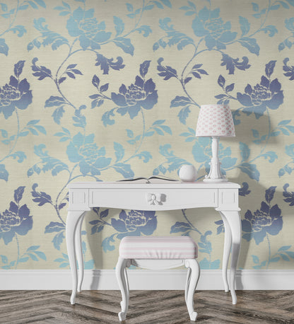 Flamenco Violet Floral Design Wallpaper 320763