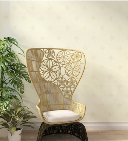 Lyndhurst Grey Baroque Motif Design Wallpaper 331907