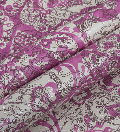 Raval Light Pink Floral Design Wallpaper 341522