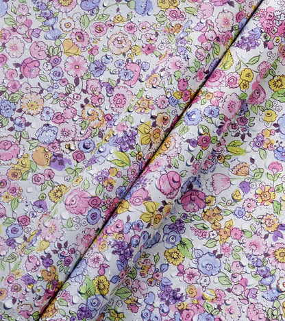 Raval Cherry Red, Yellow & Violet Floral Design Wallpaper 341531