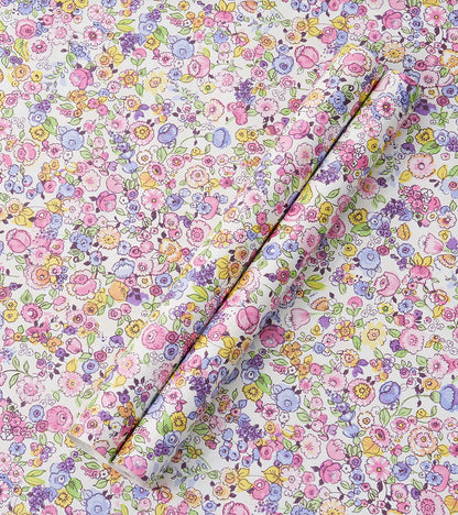 Raval Cherry Red, Yellow & Violet Floral Design Wallpaper 341531
