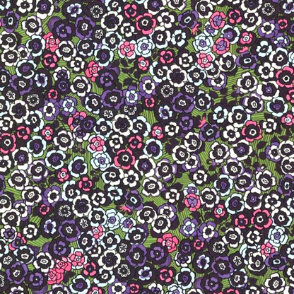 Raval Purple,Green & White Floral Design Wallpaper 341500