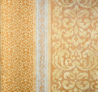 American Archive Brown Trellis Vintage Wallpaper 331735