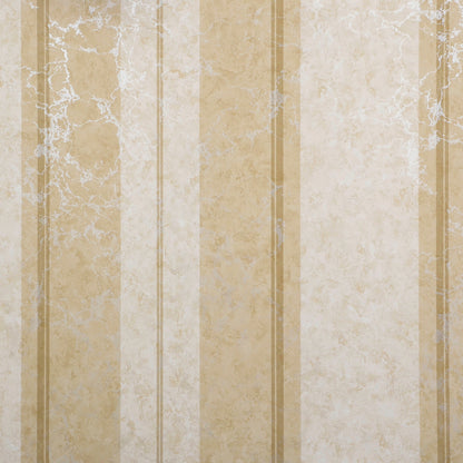 American Classic Brown Silver Marbled Dress Stripes Wallpaper 330848