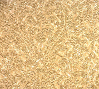 American Classic Dirt Brown Jacquard Herringbone Wallpaper 330864